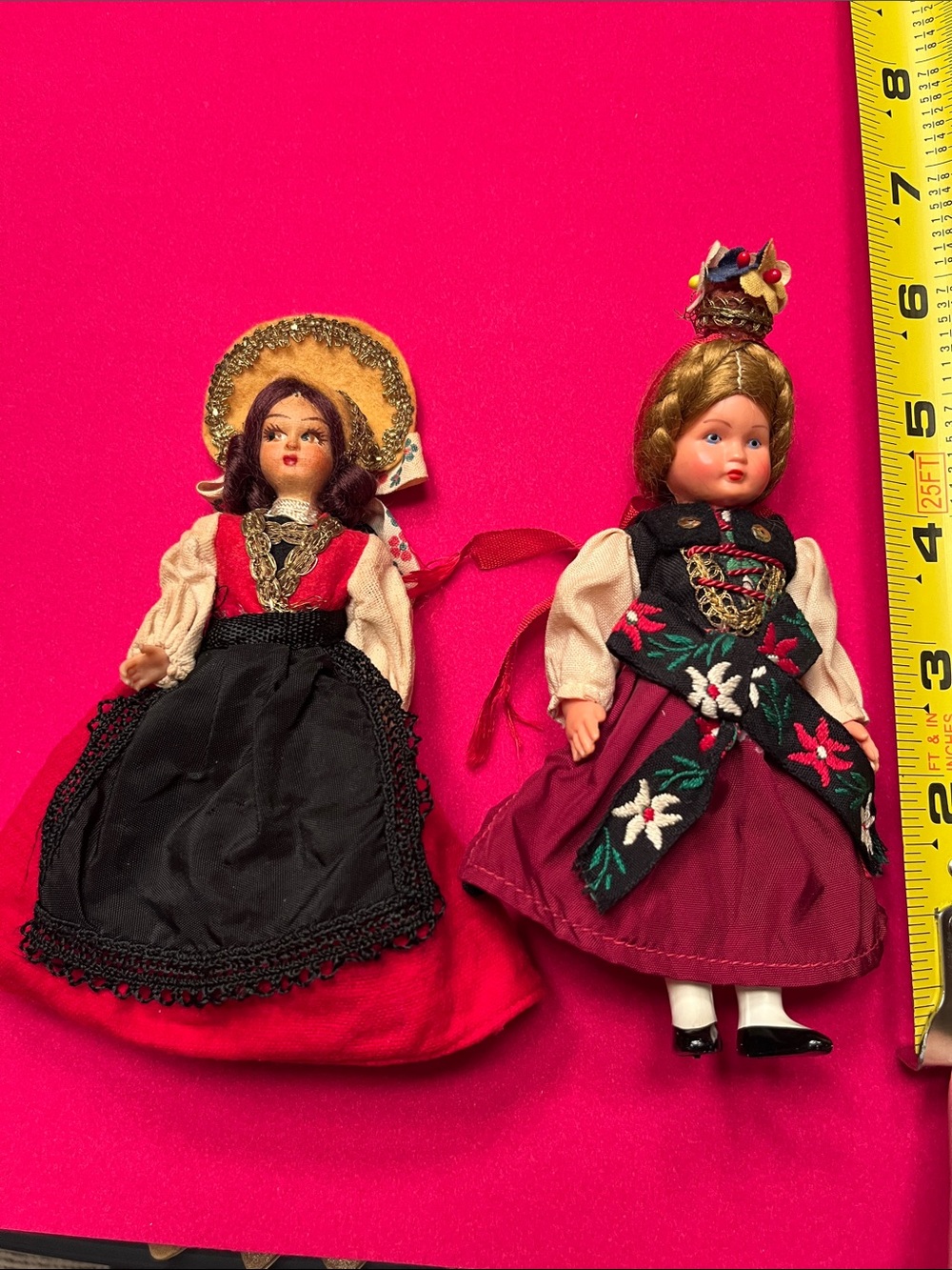 Vintage European Souvenir Dolls (Italy and Austria)